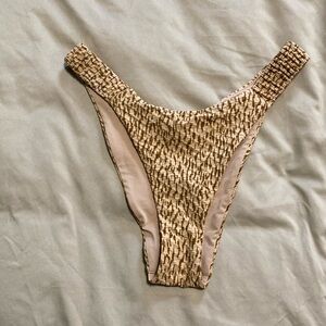 Aerie animal print cheekiest bikinis bottoms